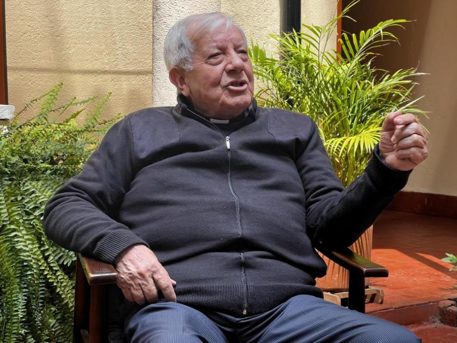 “Mi mayor alegría la he sentido siempre sirviendo, ayudando a la gente”