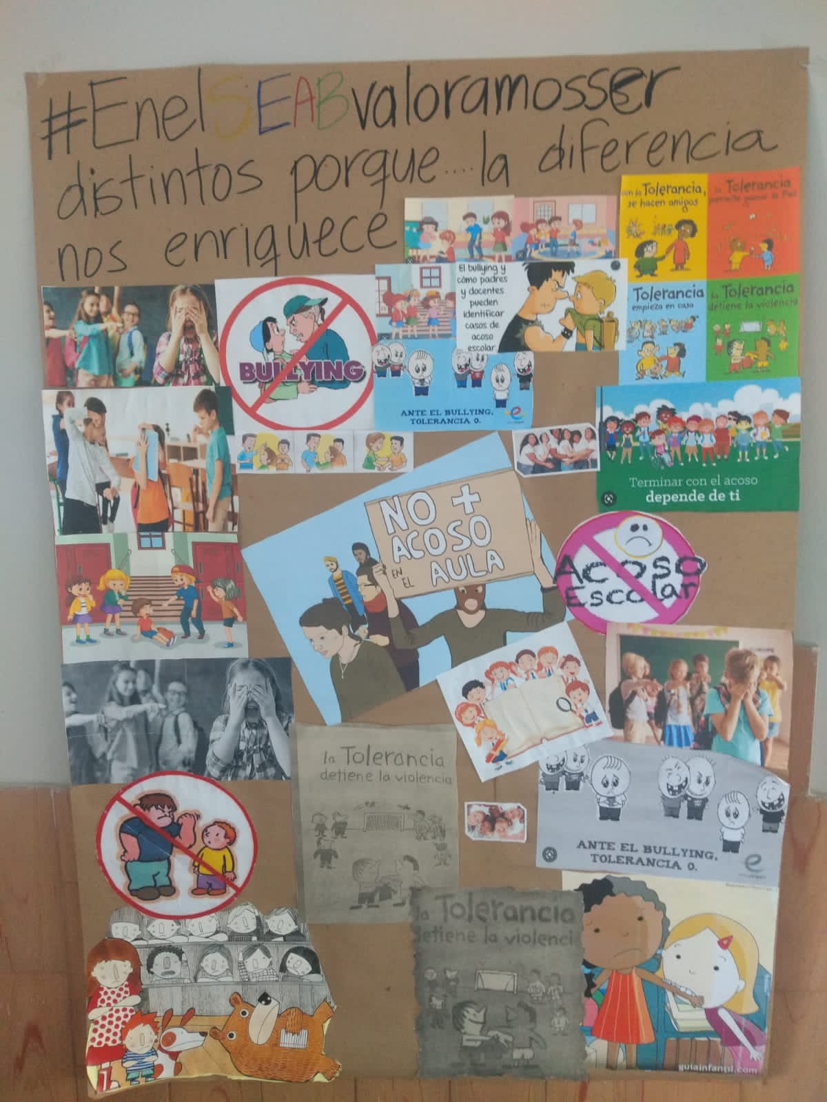 Campaña tolerancia cero ante el Bullying y el acoso escolar en el SEAB