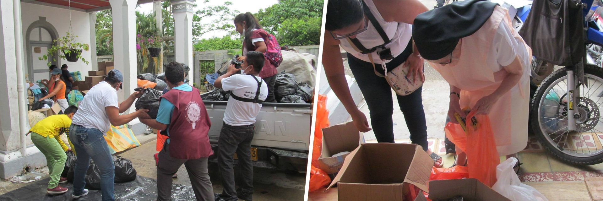 Iglesia Católica sigue ayudando a los damnificados en Mocoa