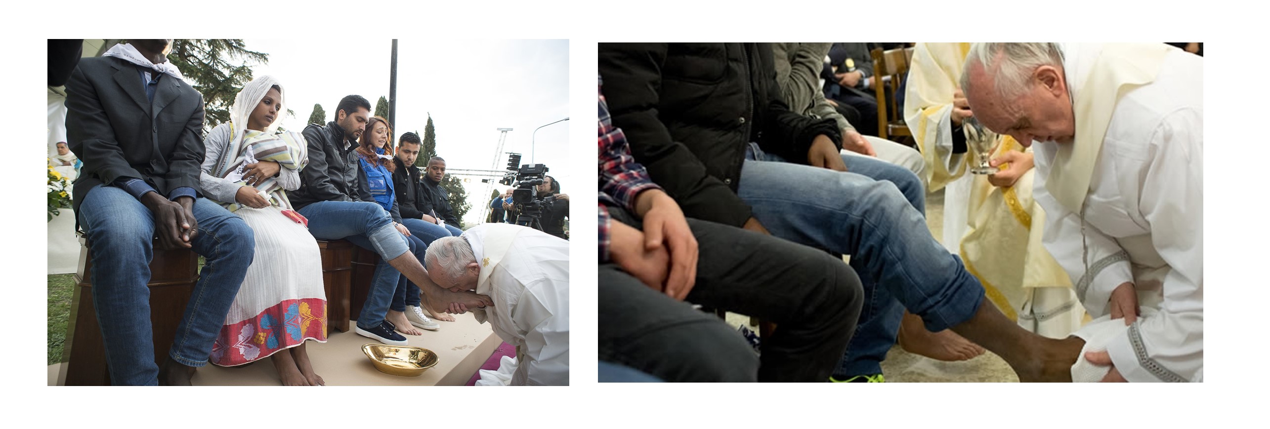 Francisco lavará los pies de doce presos