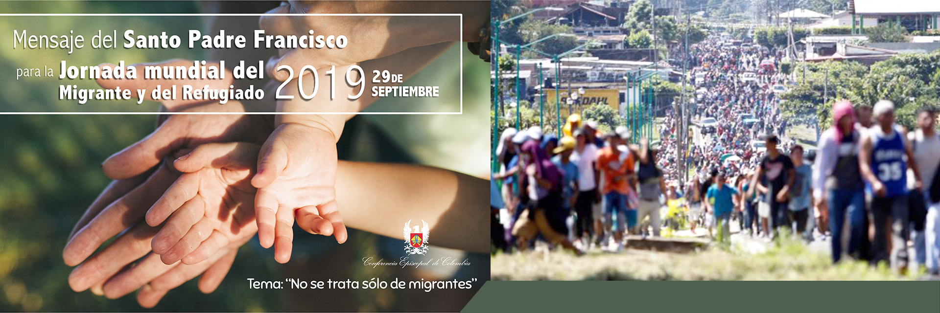 Mensajes del papa Francisco sobre los migrantes y refugiados