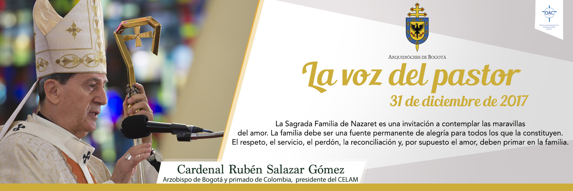 La voz del pastor 31 de diciembre de 2017