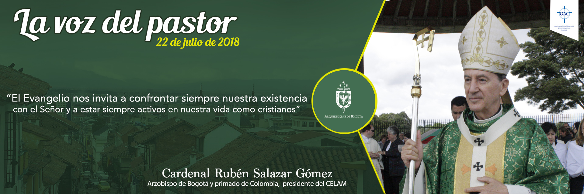 La voz del pastor 22 de julio de 2018