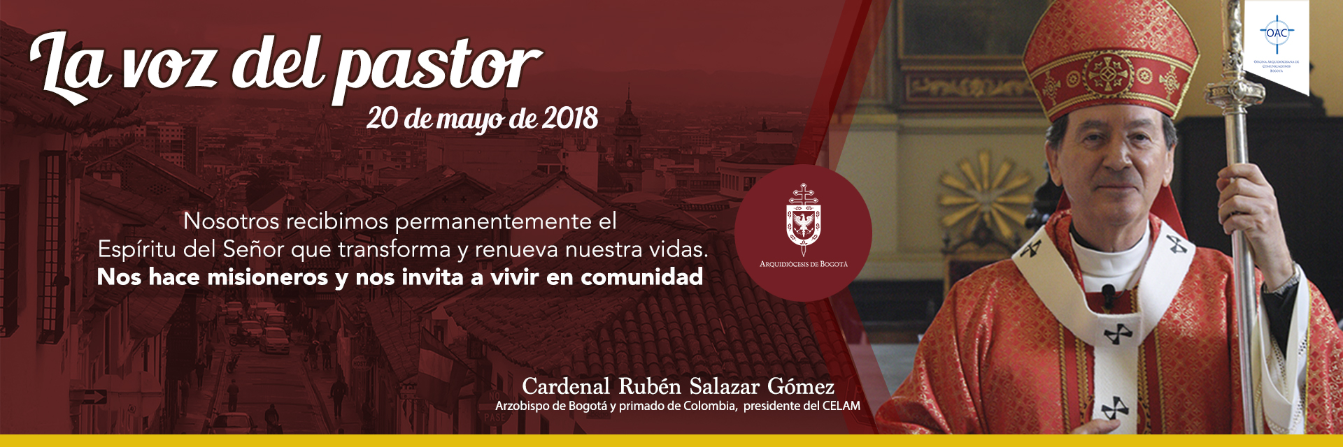 La voz del pastor 20 de mayo de 2018