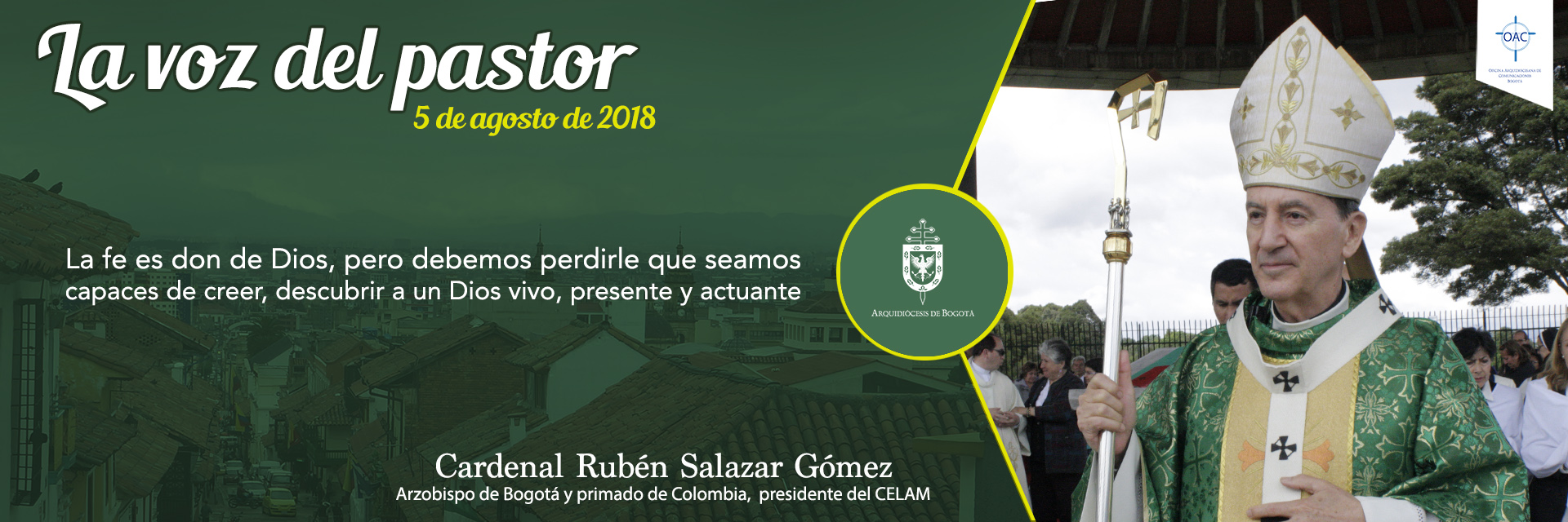 La voz del pastor 5 de agosto de 2018