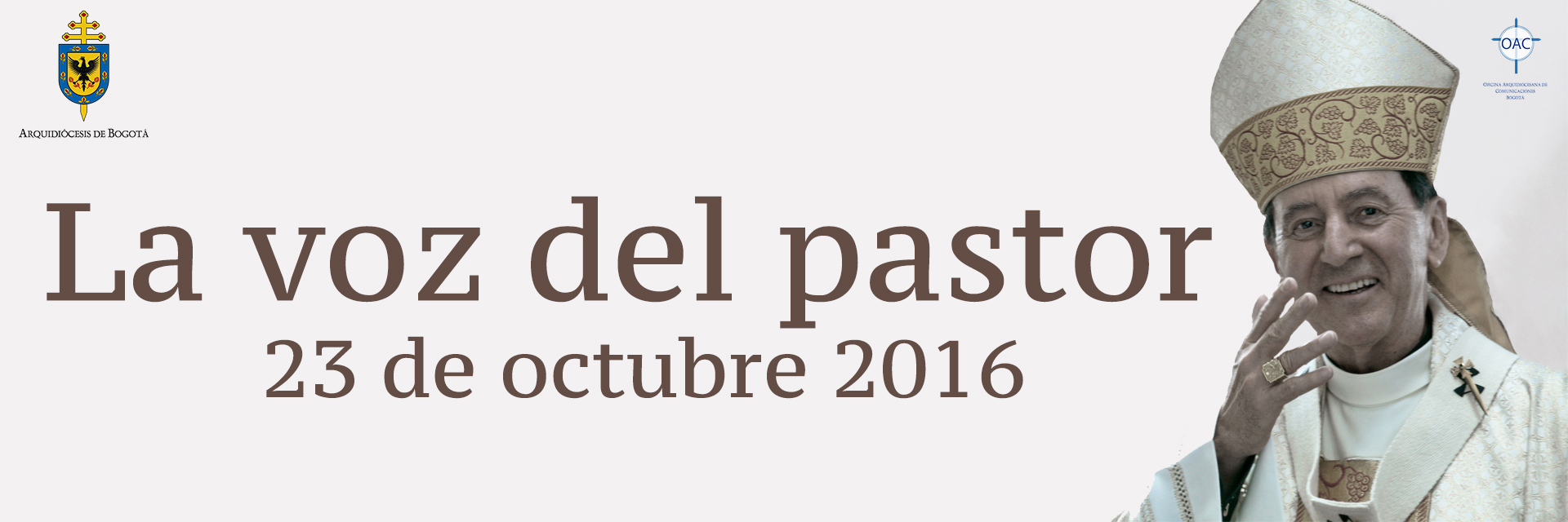 La voz del pastor 23 de octubre de 2016