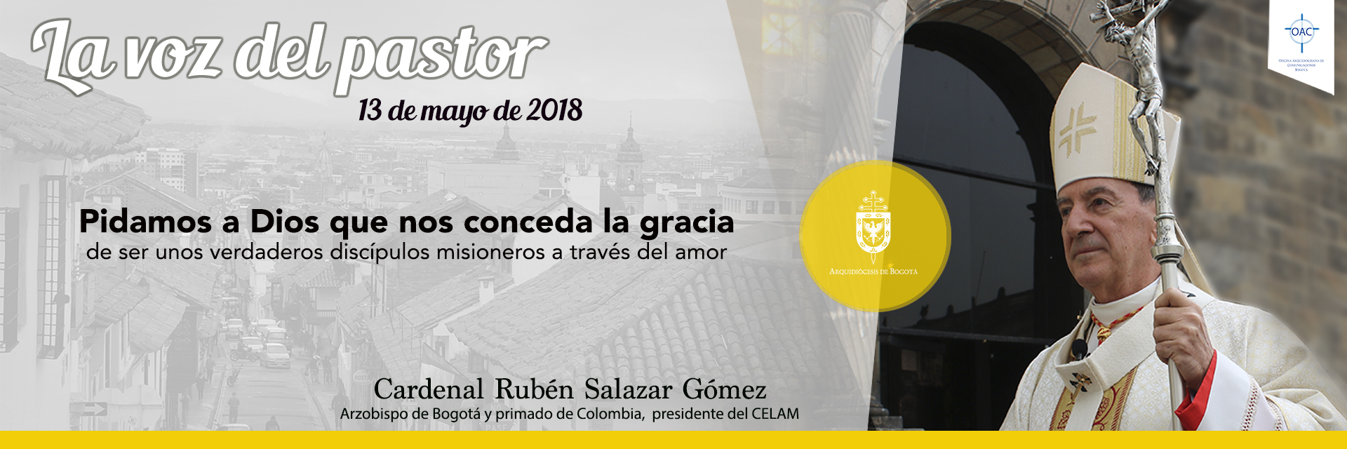La  voz del pastor 13 de mayo de 2018