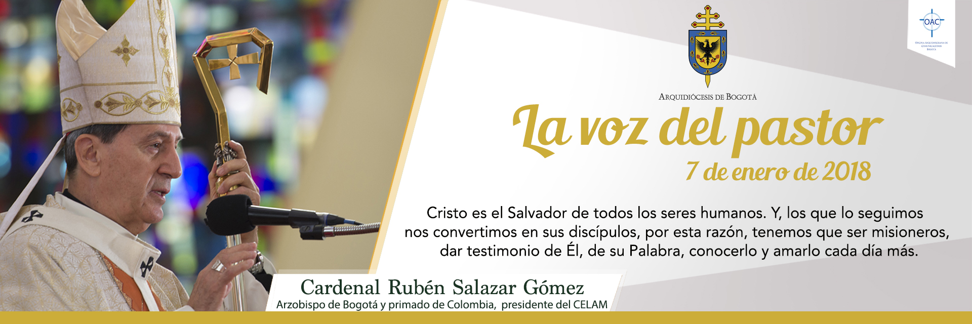 La voz del pastor 7 de enero de 2018