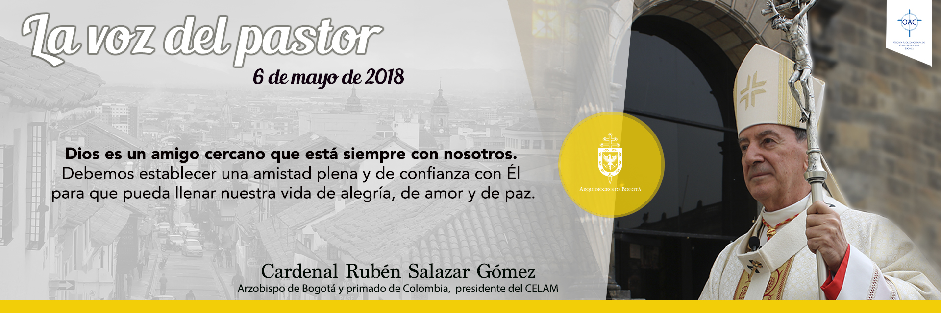 La voz del pastor 6 de mayo de 2018