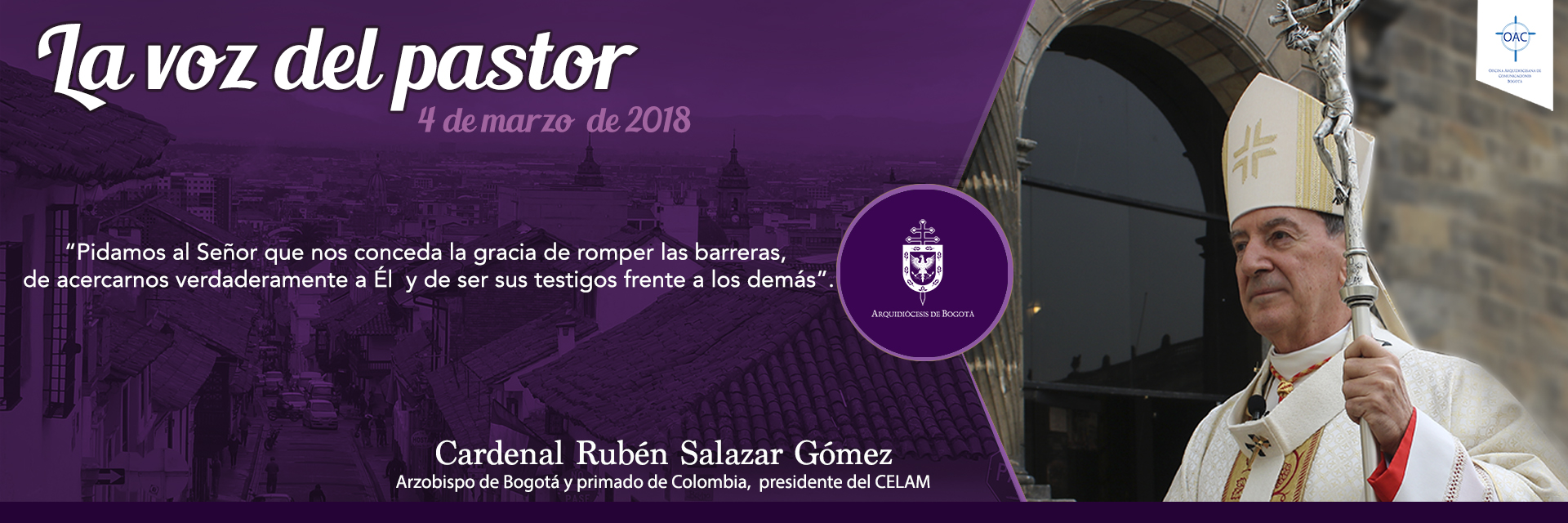 La voz del pastor 4 de marzo de 2018