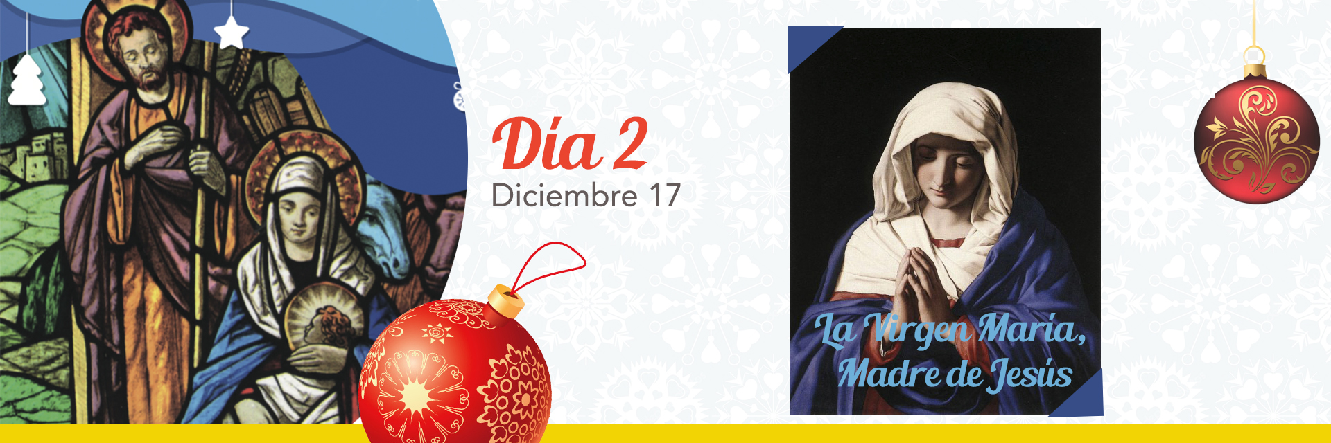Día 2: La Virgen María, Madre de Jesús