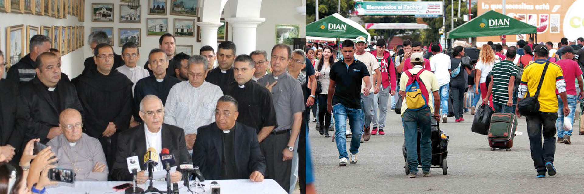 Monseñor Moronta habla del drama de las fronteras en Venezuela