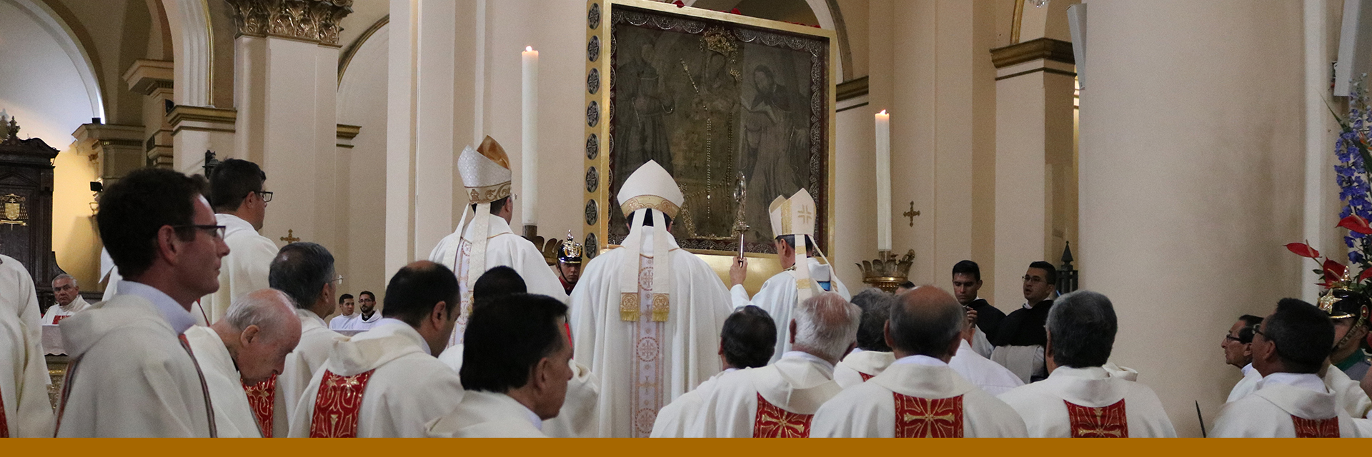 Sacerdotes invitados a celebrar el centenario de la coronación de la Virgen del Rosario de Chiquinquirá