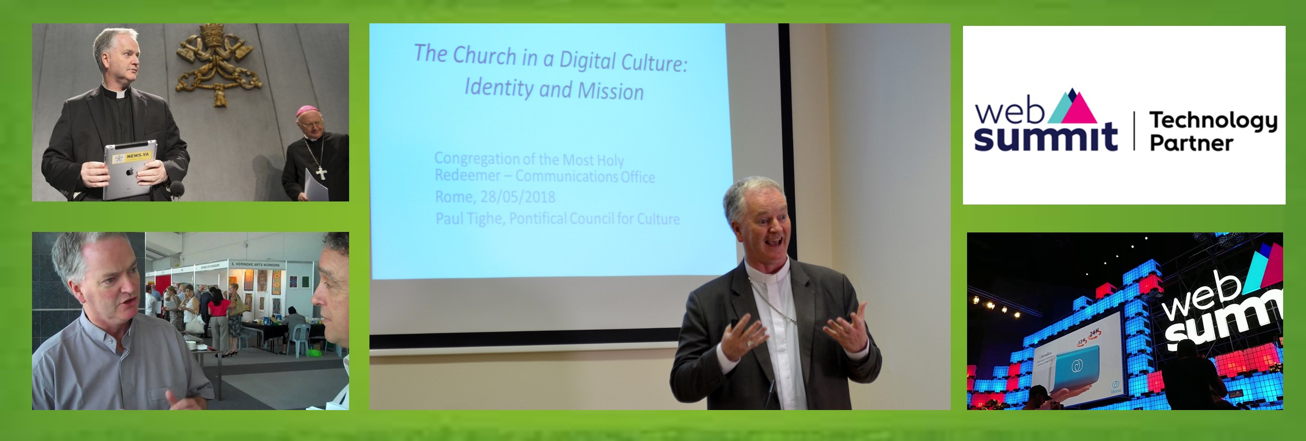 Monseñor Paul Tighe habla de la buena comunicación en los temas de la Iglesia