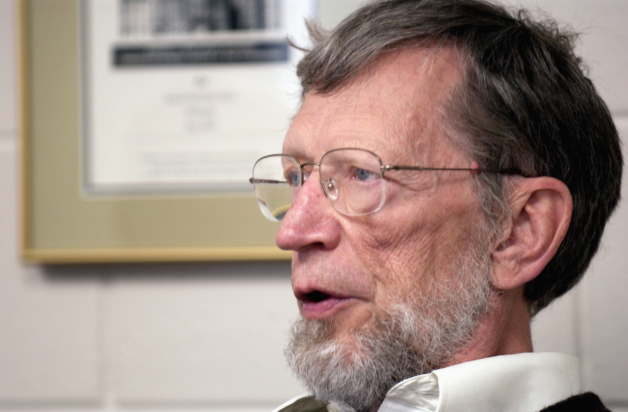 El premio Templeton en manos del filósofo Alvin Plantinga