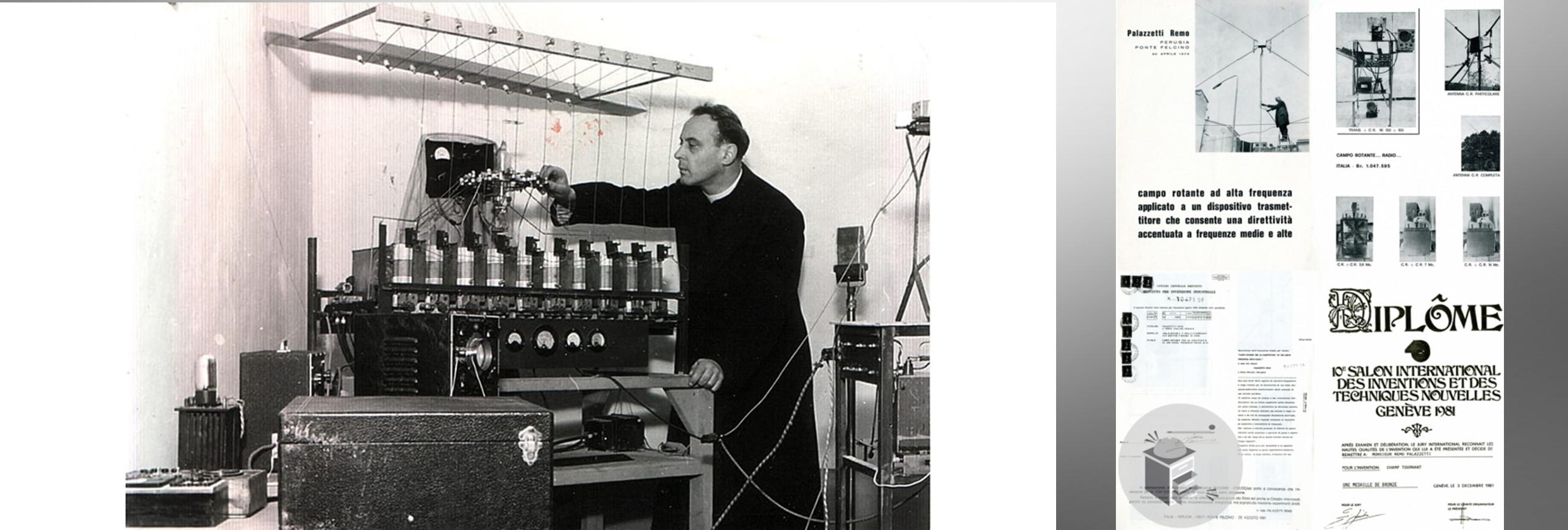 Remo Palazzetti: inventor, héroe de guerra y cura párroco