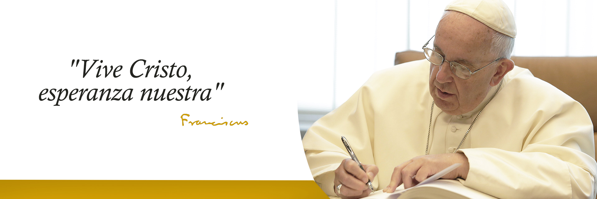 El Papa firma en Loreto la Exhortación Apostólica del Sínodo sobre los jóvenes