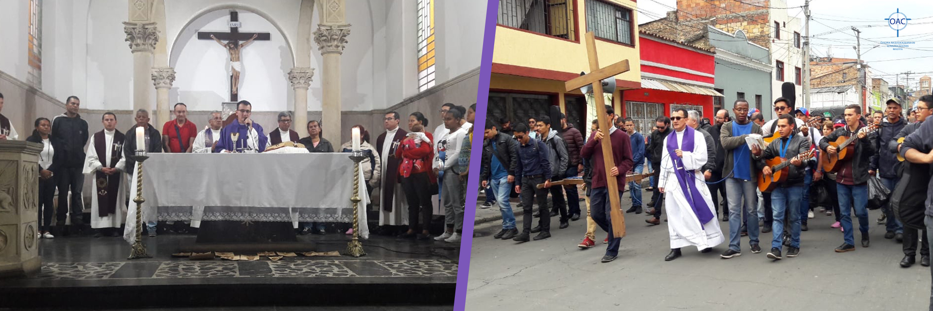 Viacrucis por los migrantes