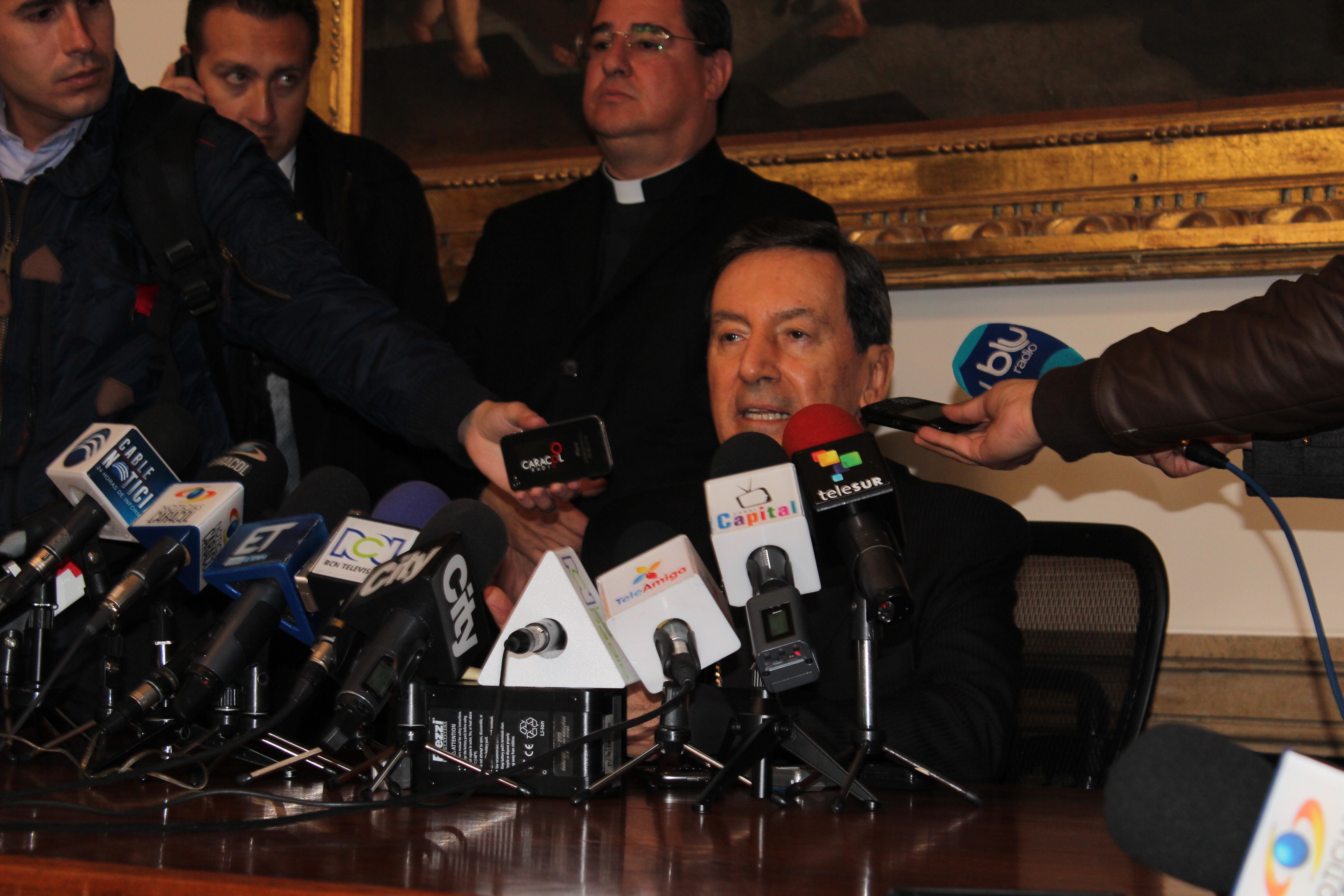 El cardenal Rubén Salazar, en Roma, habla sobre la visita del Papa a Colombia
