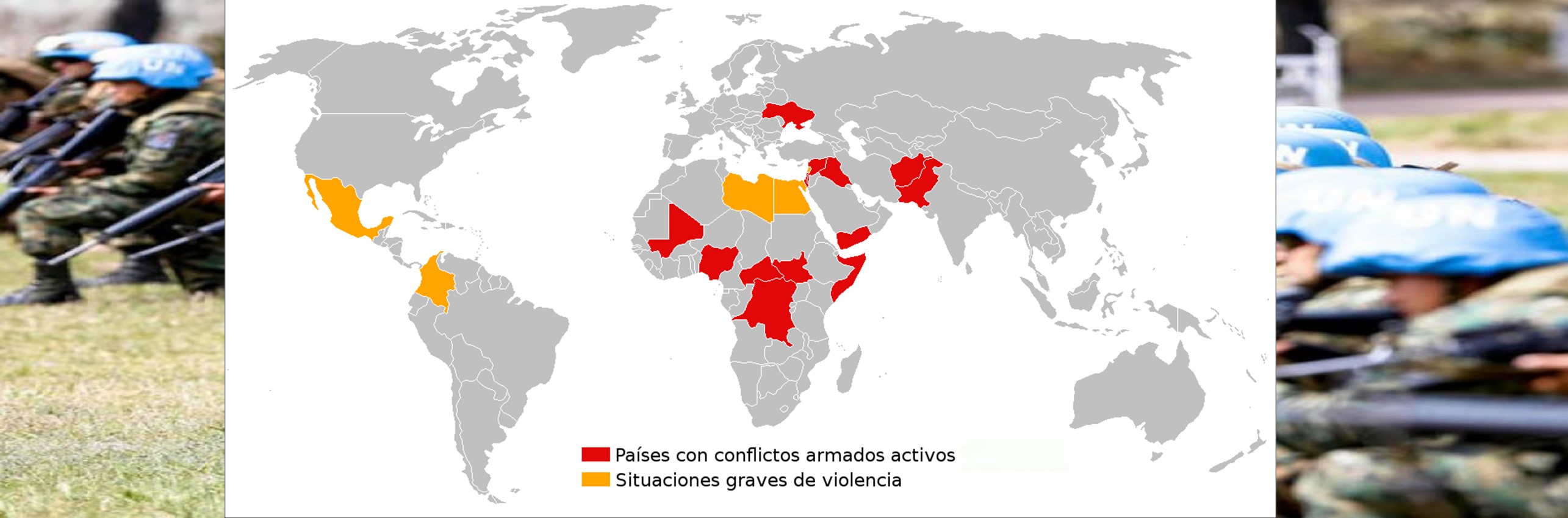 El mundo vive en guerra: 378 conflictos permanentes de baja intensidad