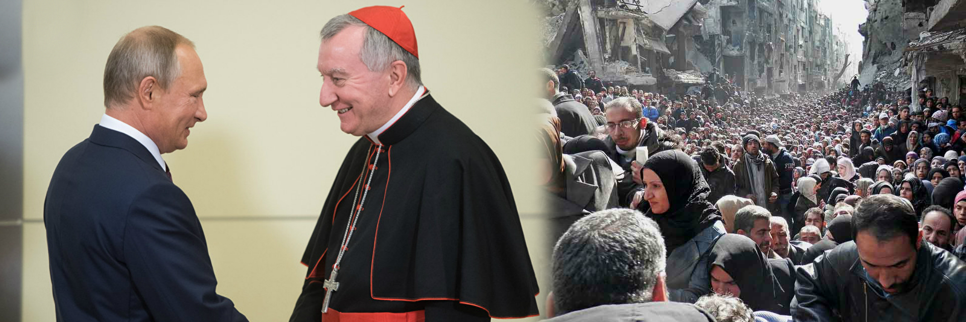 El Secretario de Estado del Vaticano se reunió con el presidente Putin