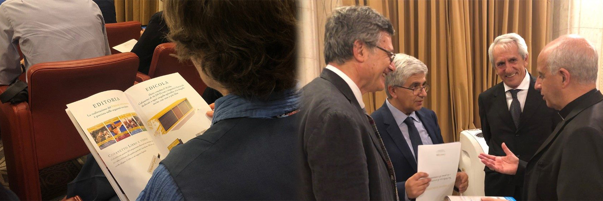 Filmoteca vaticana presenta el "videocatecismo de Iglesia Católica"