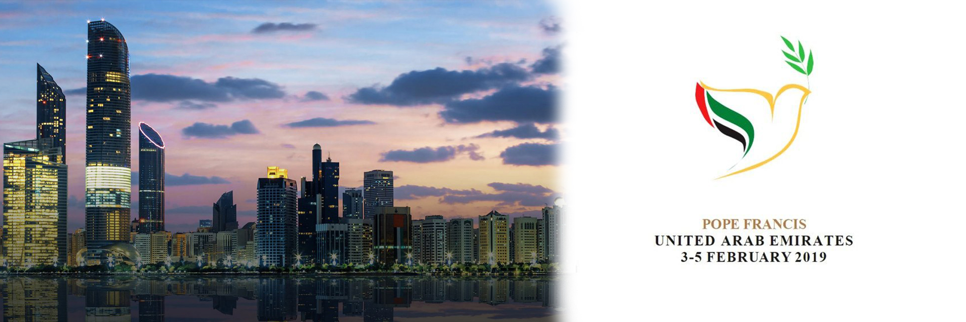 El Papa visitará Emiratos Árabes del 3 al 5 de febrero de 2019