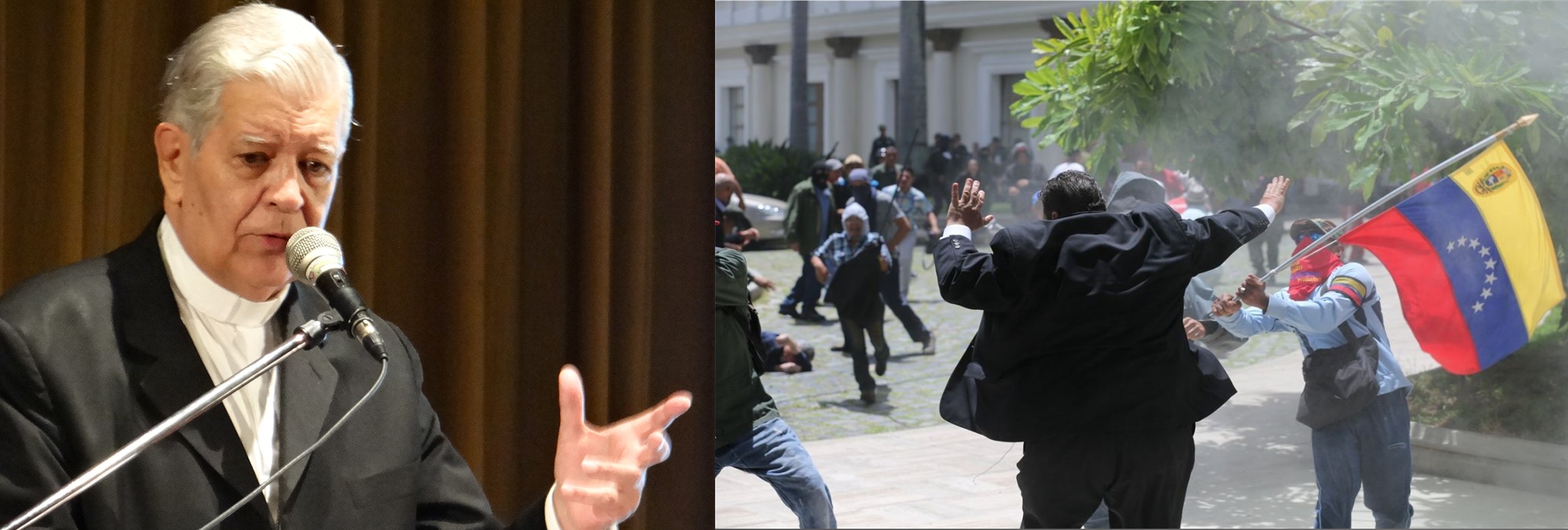 El cardenal Urosa califica de inaceptable el asalto al Parlamento