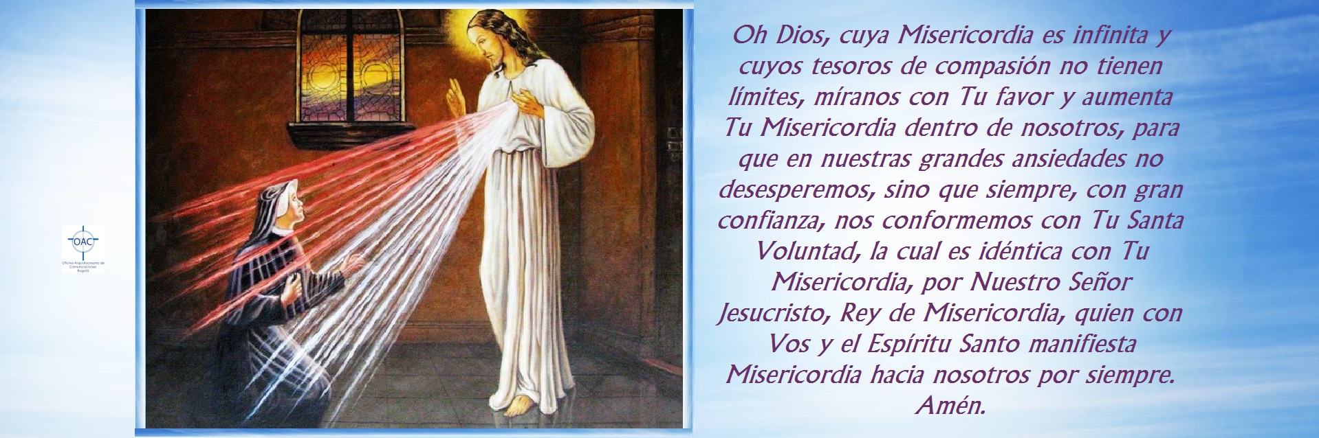 La fiesta de la Divina Misericordia