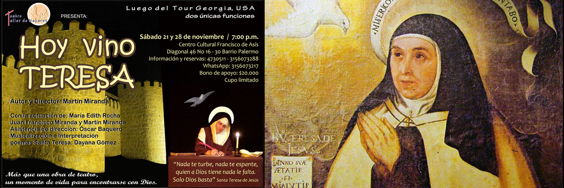 Hoy vino Teresa