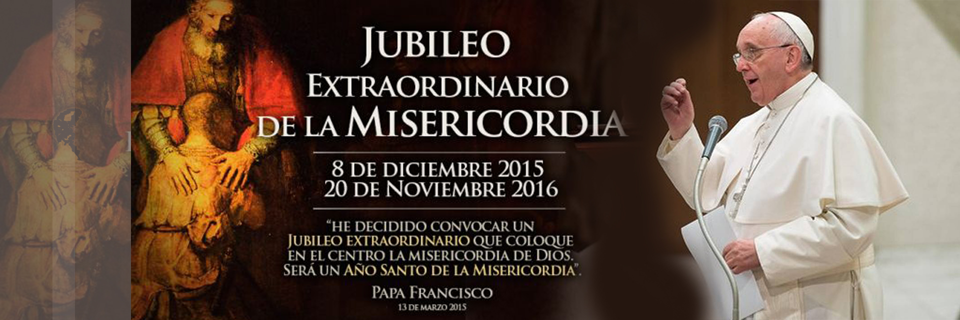 Dos años del Papa Francisco como Pontífice de la Misericordia