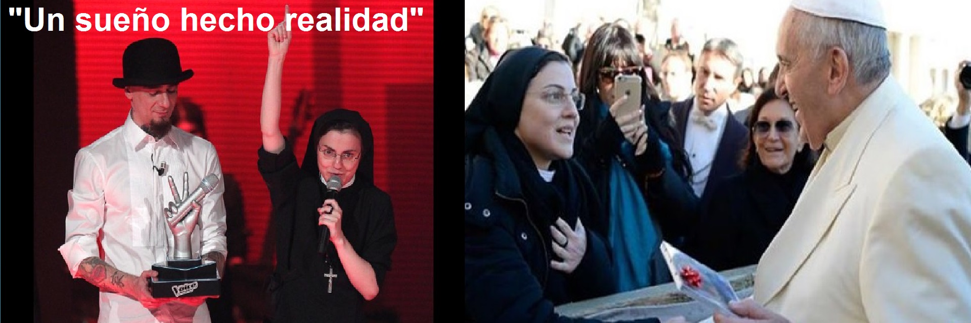 Sor Cristina cumple su anhelado sueño