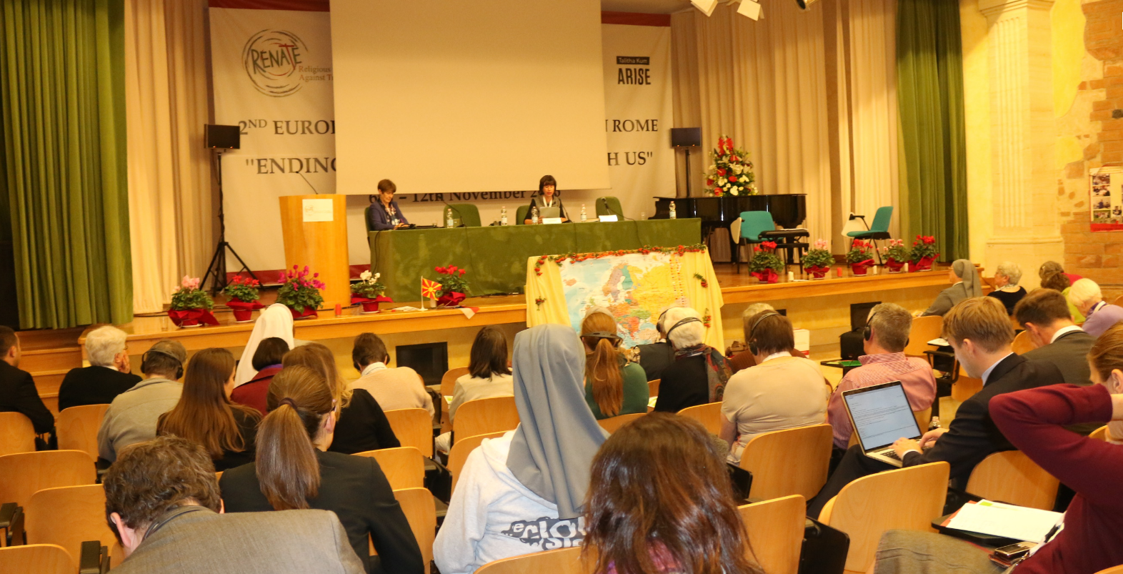 Continúa la segunda Asamblea de religiosas en Roma para luchar contra la trata de personas