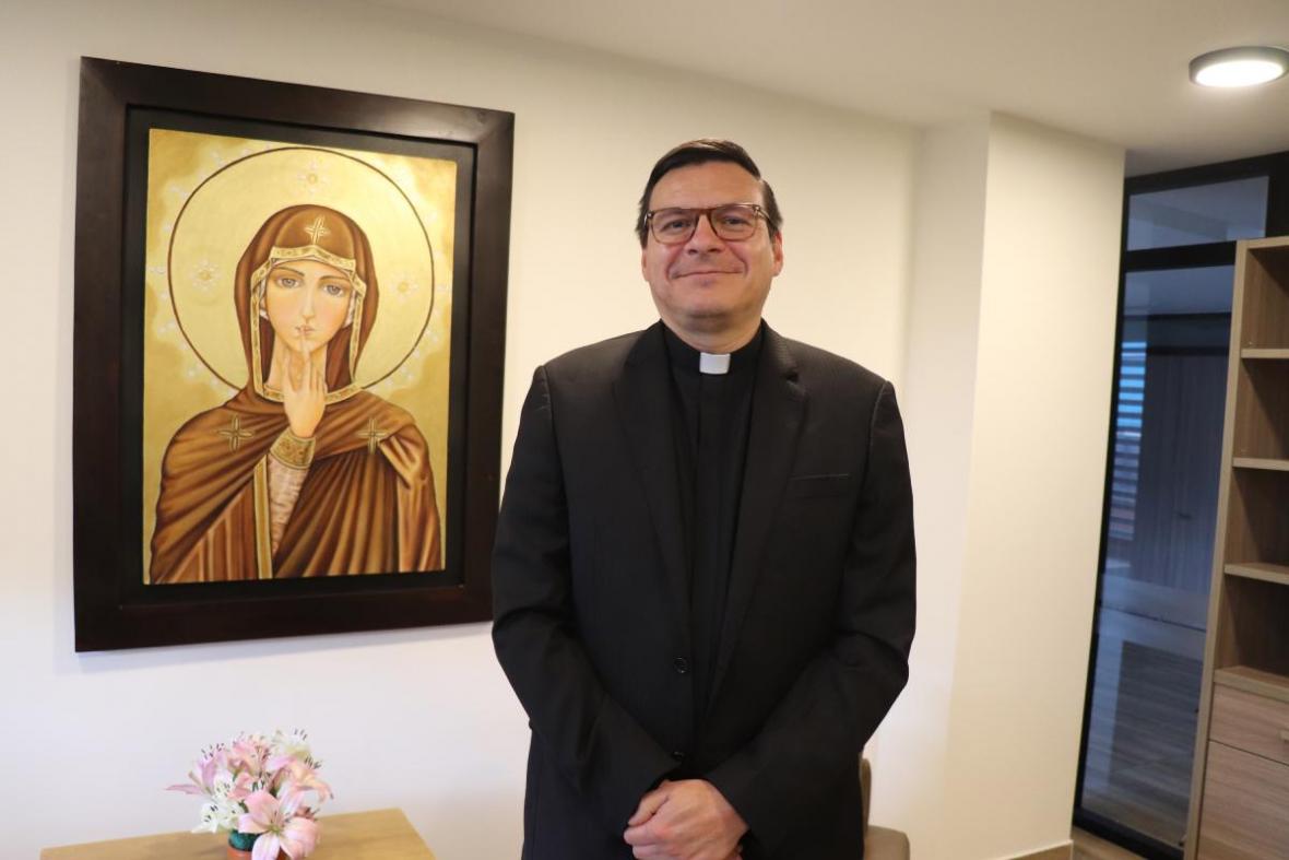 Monseñor Alejandro Díaz García, nuevo obispo auxiliar de Bogotá