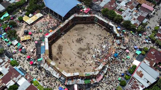 Iglesia en El Espinal lamenta tragedia en plaza de toros y se solidariza con las familias