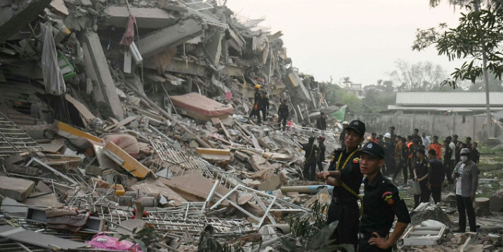 Birmania y Tailandia siguen buscando desaparecidos por el terremoto mientras aumentan los muertos