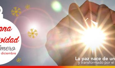 La paz nace de un corazón iluminado y transformado por el Evangelio de Jesucristo