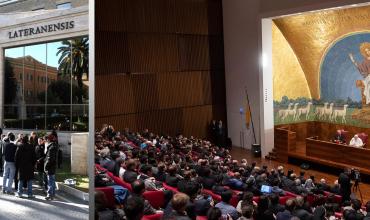 Que busquen siempre la verdad, pidió el Papa a los estudiantes de la Lateranense