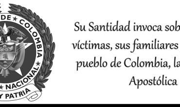 El papa Francisco acompaña el dolor del pueblo colombiano