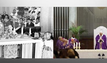 La misa en “el idioma de la gente” cumple las Bodas de Oro