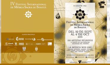 IV Festival Internacional de Música Sacra de Bogotá -PAZ-