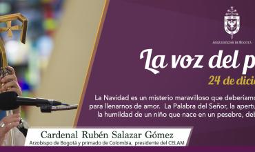 La voz del pastor 24 de diciembre de 2017