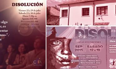 Obra de teatro: Disolución