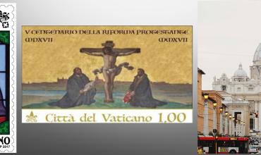 El Vaticano emite dos sellos postales