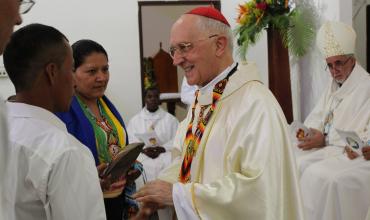 El cardenal Filoni abre el V Congreso Americano Misionero (VCAM) En Bolivia