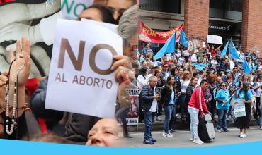 Plantón a favor de la vida