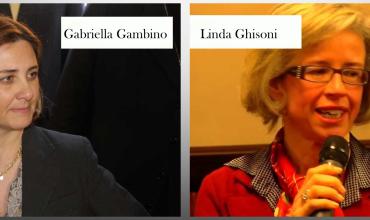 Gabriella Gambino y Linda Ghisoni, subsecretarias del dicasterio para los Laicos, la Familia y la Vida