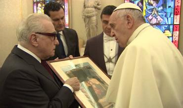 El Papa Francisco se reunió con el director de cine Martin Scorsese