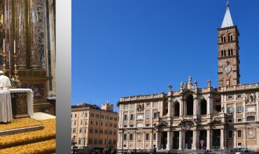 Como siempre, antes de sus viajes, Francisco se encomienda a la Virgen