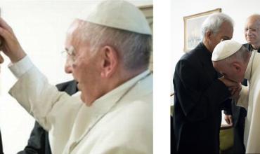 El padre Tom es recibido por el Papa en El Vaticano